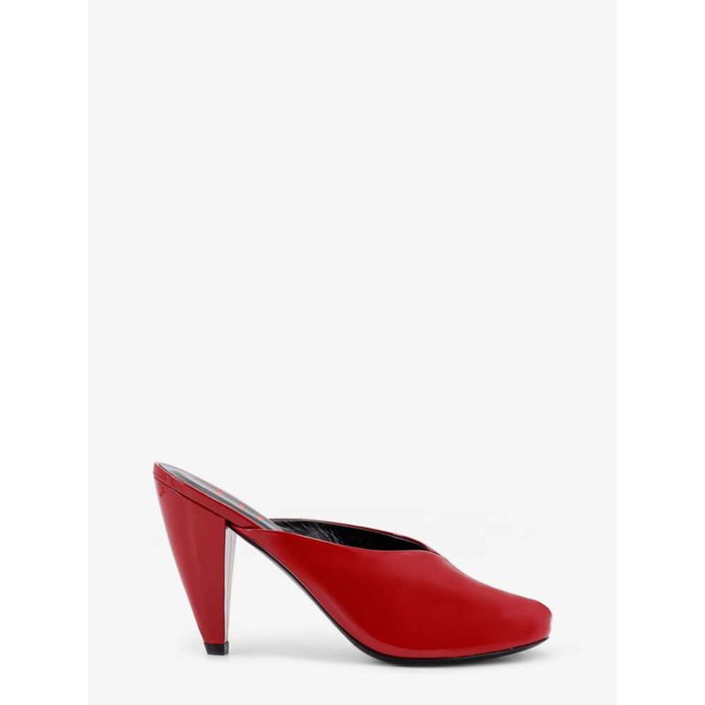 Jude Women Paw Mule Patent Leather Sandals